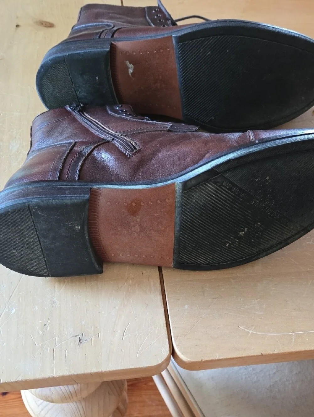 Steve Madden Men's Dark Brown Leather Chukka Boots